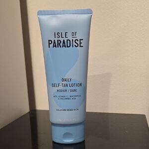 Isle of Paradise Blue Self-Tan Lotion, Medium/Dark